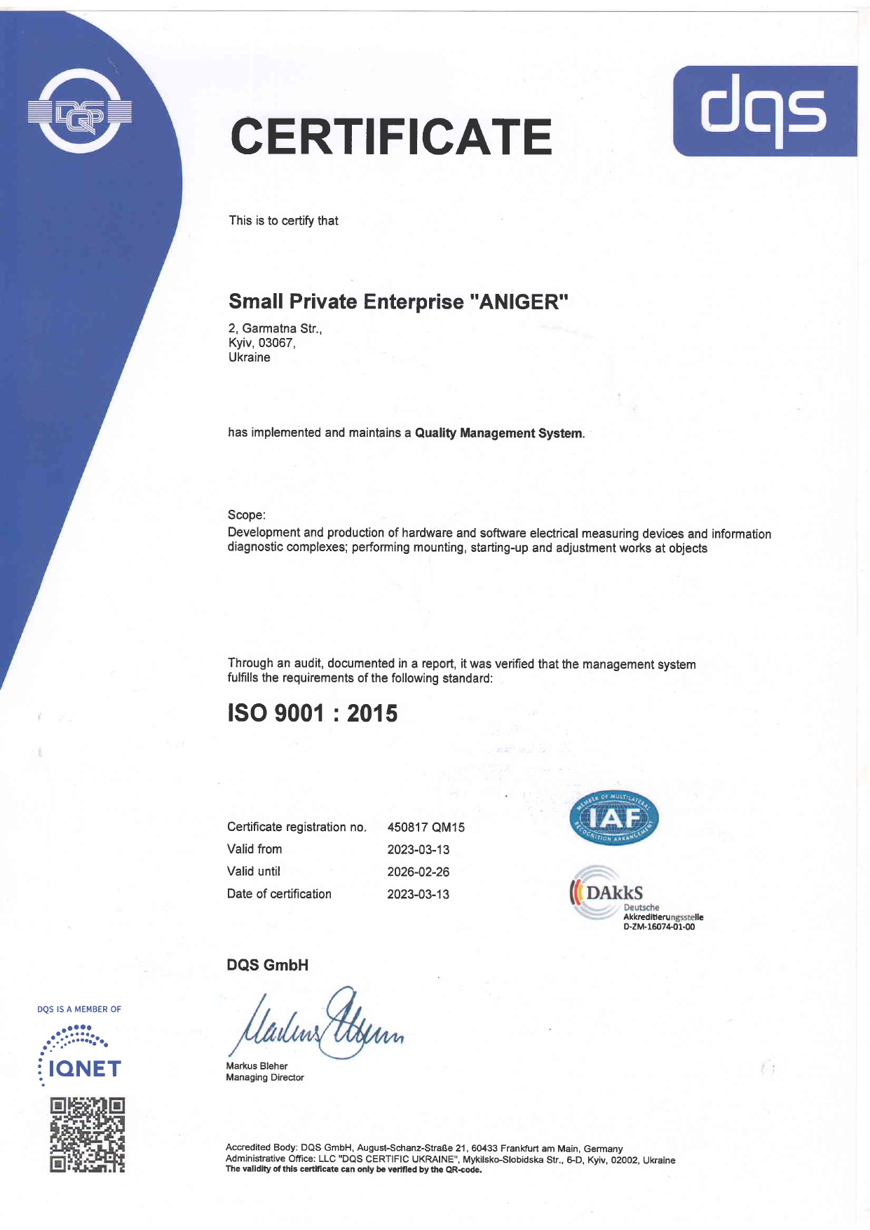 ISO 9001